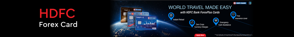 hdfc forex card rate